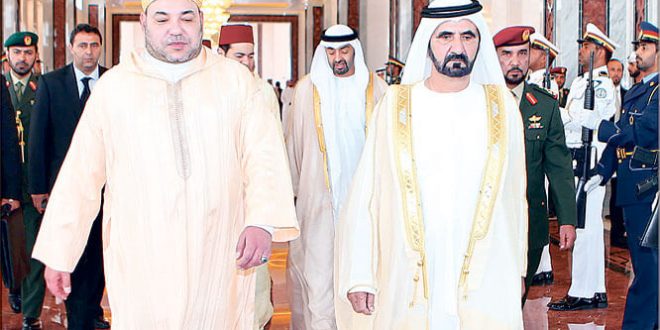 <h1>  الملك محمد السادس يعزي ولي عهد أبو ظبي. <h1/>