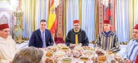 <h1>  جلالة الملك يقيم مأدبة إفطار على شرف رئيس الحكومة الاسبانية بيدرو سانشيز .  <h1/>
