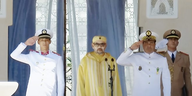 <h1>   جلالة الملك يترأس بتطوان حفل أداء القسم للضباط المتخرجين من المدارس العليا العسكرية وشبه العسكرية  <h1/>