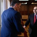 <h1> بلاغ للديوان الملكي…. صاحب الجلالة الملك محمد السادس، يستقبل فخامة السيد بيدرو سانشيز، رئيس حكومة المملكة الإسبانية، الذي يقوم بزيارة عمل للمغرب. <h1/>