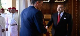 <h1> بلاغ للديوان الملكي…. صاحب الجلالة الملك محمد السادس، يستقبل فخامة السيد بيدرو سانشيز، رئيس حكومة المملكة الإسبانية، الذي يقوم بزيارة عمل للمغرب. <h1/>